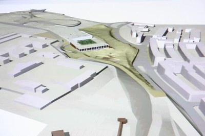 El Museu quedarà integrat al turó de Gardeny amb la referència visual de la Seu Vella..