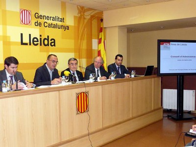 Imatge de la roda de premsa posterior al Consell.