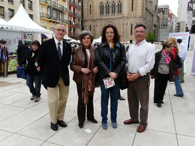 L'acte ha comptat amb la presència dels regidors Mº Rosa Ball i Jesús Castillo.