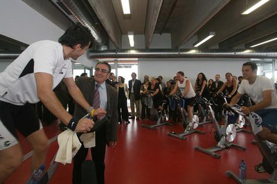 El CEM disposa de tres piscines on s'hi podran realitzar activitats esportives i de wellness..