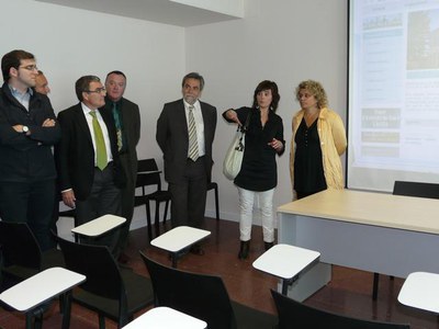 Visita a les instal·lacions del nou espai d’Entitats de Salut Lleida.