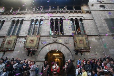 El paer en cap ha estat l'encarregat de cloure el parlament de les ambaixades i donar el tret de sortida de la festa..