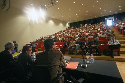 La sala Leandre Cristòfol de la Llotja ha acollit l'esdeveniment.