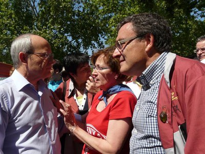 Montilla i Ros, a l'Aplec del Caragol.