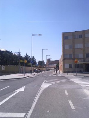 Amb el nou enllumenat, ha mllorat significativament la il•luminació del tram comprès entre l’IES Guindàvols i els accessos a l’hospital universitari ….