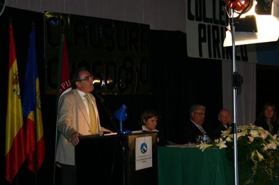 Àngel Ros, durant el seu parlament.