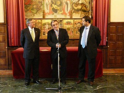 L'acte s'ha celebrat al Saló del Retaule.