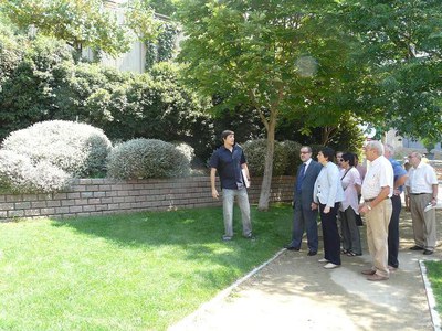 La visita s'ha fet aquest matí amb els tècnics de l'Ajuntament.