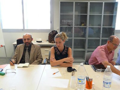 Foto 2. La reunió s'ha fet a les instal·lacions d'Innopan al Parc Científic de Gardeny.