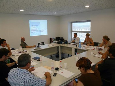 Foto 2. El Consell s'ha reunit al Parc Científic i Tecnològic de Gardeny.