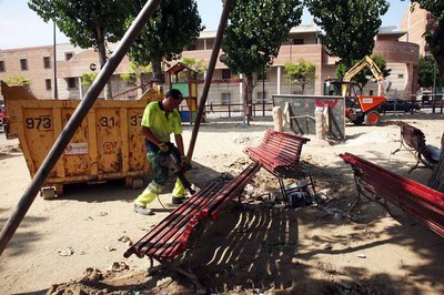 Fotografia de les obres 2.