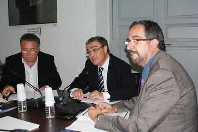 Foto 2. La reunió ha tingut lloc a la seu de la FEMP a Madrid.