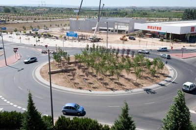 Rotonda de Miquel Batllori.