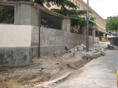 Imatge 2 dels rebaixos del barri d'Instituts-Escorxador.