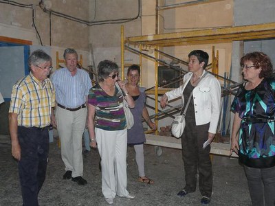 Foto 2. La llar s'amplia amb un nou local de 150 metres quadrats que acollirà activitats lúdiques i culturals, entre altres.
