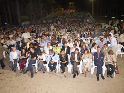 4. Una imatge general del públic del concert..