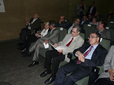 Foto 2. La presentació del documental s'ha fet a la Universitat de Lleida.