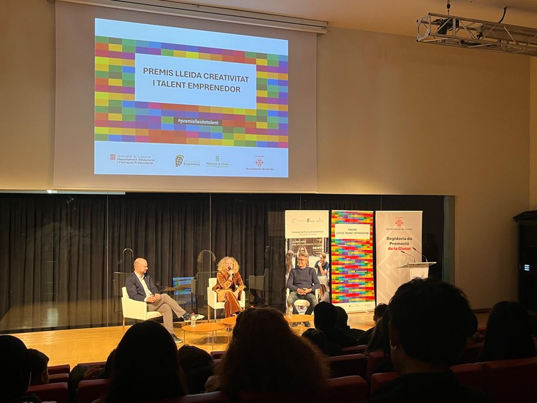 El lliurament dels Premis Lleida Creativitat i Talent Emprenedor 2025 s'ha fet a la Llotja