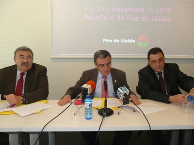 Foto 3. La presentació s'ha fet a la sala de premsa de La Llotja.