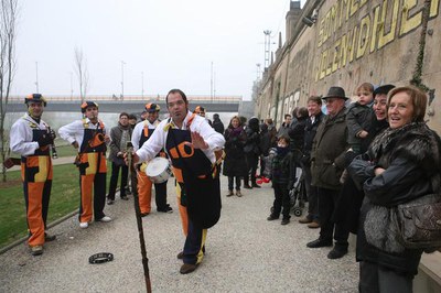 Foto 4. Lleida guanya un nou espai de lleure amb la recuperació del marge dret del riu Segre.