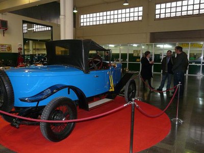 Foto 2. Aquest Hispano-Suiza data del 1908 i es podrà visitar fins al mes de març.