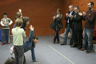 És el primer Nadal que l'Aula organitza Casals, el primer torn l'han dedicat a activitats de circ..