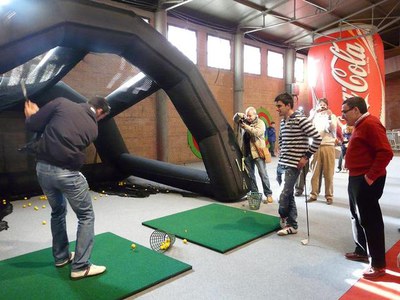 Foto 3. Craviotto seguint els consells de Piris i de Ros.