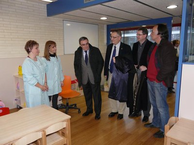 Imatge d'una de les aules de la nova Escola Bressol Municipal.