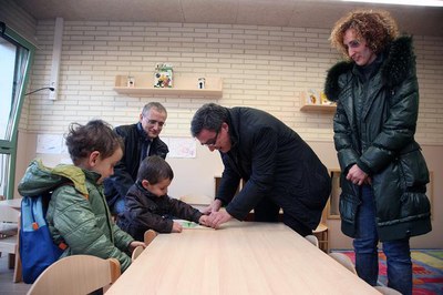 Tot l'espai gaudeix d'il·luminació natural.