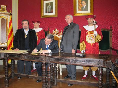 Fotografia de l'acte.