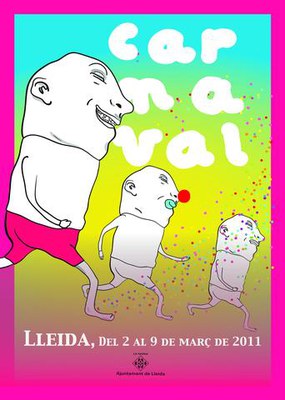 Imatge del cartell guanyador d'aquesta edició, obra d'Irma Solernou.