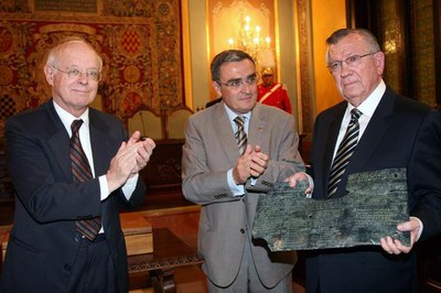 Roc Pifarré (1929-2010) va recollir el guardó al 2009..