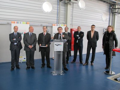 Foto 3. Àngel Ros ha afirmat que la clau del sector de la maquinària agrícola és liderar la tecnologia que s'hi aplica.