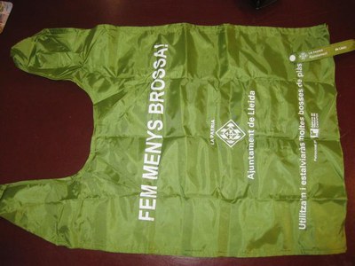 Imatge de la bossa plegable.