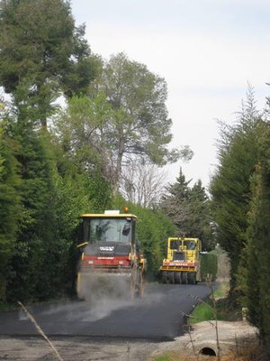 Foto 2. Les actuacions de millora suposen 1,5 quilòmetres d’arranjament de camins.