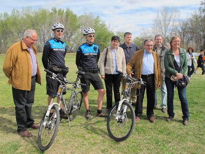 Foto 2. La nova unitat ja està en marxa i aquest matí s'ha pogut veure a la Festa de l'Aigua a la Mitjana.