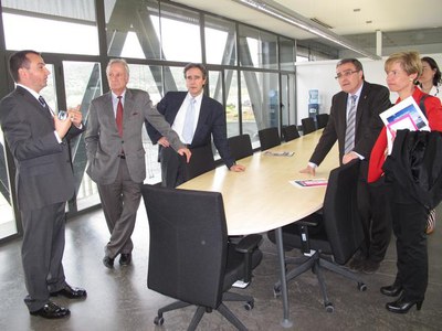 Foto 4. El Parc de Girona consta de 6 edificis i hi treballen un miler de persones.