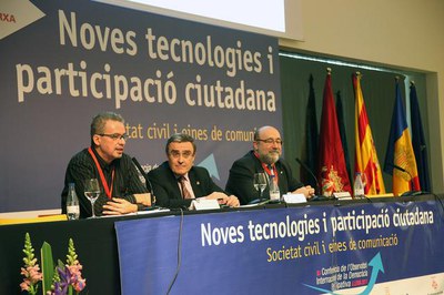 Fotografia de l'acte de cloenda.