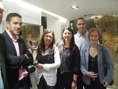 La joieria Margarida Aldavó ha guanyat el segon premi del concurs..