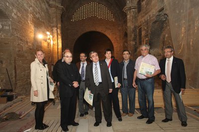 Fotografia de la visita.