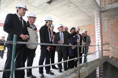 Visita de les obres.