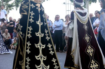 Foto 4. Unes 1.300 persones han participat en la desfilada.