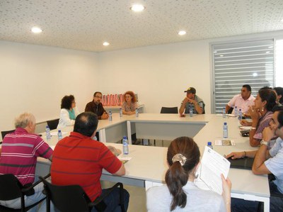 Reunió al Parc Científic i Tecnològic..