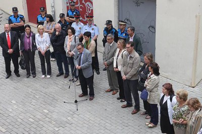 Fotografia de la concentració silenciosa 2.