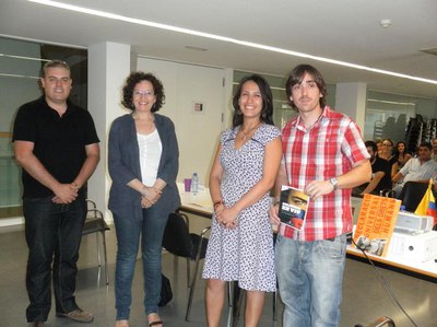 Foto 2. L'acte s'ha fet al Centre Cívic del Centre Històric de Lleida.