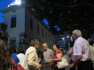 Foto 2. La traca ha tancat els actes de la festa major d'aquest 2011.