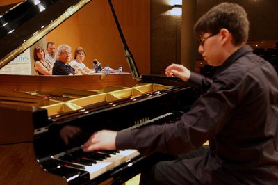 El Concurs se celebrarà a la sala de cambra de l'Auditori, on s'ha presentat l'edició del 2011..
