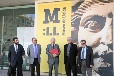 L'alcalde també ha assistit avui a la reunió del plenari del Museu de Lleida..