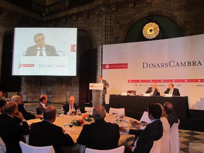 4. El discurs ha tingut lloc a la Casa Llotja de Mar de Barcelona.