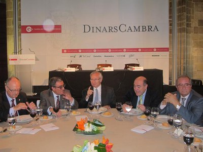 5. El paer en cap ha pronunciat la conferència "El model productiu de les Terres de Lleida".